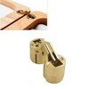 MIAO JIN 12 Pcs 10mm Brass Barrel Hinges Hidden Invisible