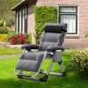 ABORON Zero Gravity Lounge Chair Recliner Folding Patio Lawn Chaise