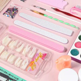 Kit Profesional De Uñas Acrílicas Monómero Líquido                                                                                                    
