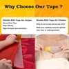 Qoqooice Double Sided Fabric Tape Heavy Duty Mounting Tape 0.79"