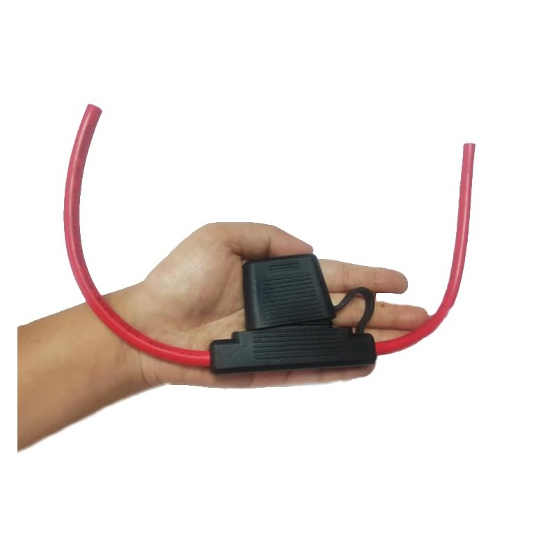 VANTRONIK Waterproof Maxi Inline Fuse Holder with 8 Gauge AWG