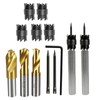 KAKILFOB 13-Pack Spot Weld Cutter Sets Double Sided, 3/8" 5/16"