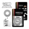 4R Quattroerre.it 10494 Trim Stripes Adhesive Strips for Cars, White,