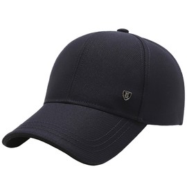 White Fang CZA234 Men's Baseball Cap, Casual, Thin, Outdoor, Sports, Adjustable,, navy, Free size