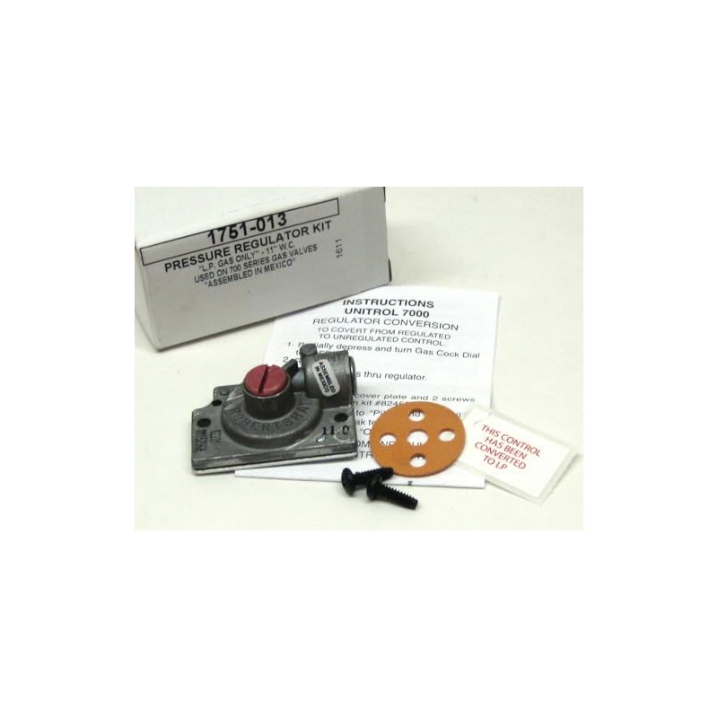 For Robertshaw LP Gas Conversion Pressure Regulator Kit 1751-013