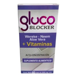 Gluco Blocker Ahora Glu-c Blocker 60 Cáps Regulador Glucosa