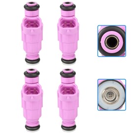 ROADFAR 4Pcs 6 Holes Automotive engine Fuel Injectors Compatible for 2006-2011 for Hyundai for Accent 1.6L, 2009-2011 for Kia for Rio 1.6L, 2009-2011 for Kia for Rio5 FJ989,3531037170