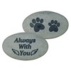 Angelstar Rainbow Bridge Pet Stone-Always with You, Deep Grey