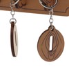 Key Holder Rack 4 Hook Cute Pendant Poplar Wooden Key