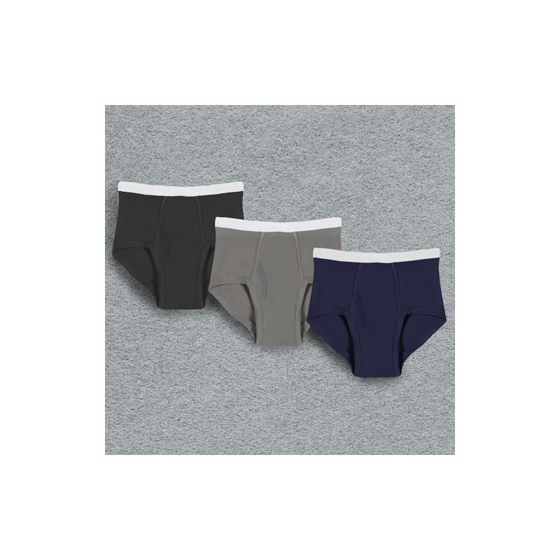 SUPPORT PLUS Mens Incontinence Underwear Washable Briefs Reusable 10 oz.