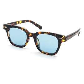 KISS Kisseyewear Glasses Model Boxer Sunglasses, Havana / Blue