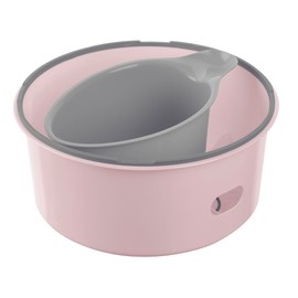 keeeper Deluxe 3-in-1 Baby Potty + Toilet Seat + Stool, 30 x 34 x 18.5 cm, Miro Pure, Pink (Nordic Pink)