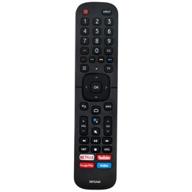 PERFASCIN ERF2A60 Replace Voice Remote Control Fit for Hisense TV 50A6501EU 55U6EU 65U6EU 50A6101EU 43A6101EU HU100L5 HU120L5 HU55U6FUW HU65U9F8UW 75U9A3U 85U8E1U
