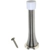 Spring Door Stop,5 Pack Metal Door Stoppers Wall Mounted Doorstop