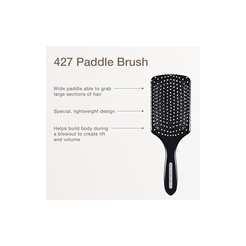 Paul Mitchell Pro Tools 427 Cepillo Paddle, Ideal para Secado