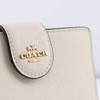 Coach 6390 Women's Bi-Fold Wallet, Mini Wallet, Small, Imchk Chalk