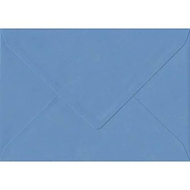 C5 (162x229mm) Coloured Envelopes for A5 Greeting Cards Wedding Invitations & Crafts Pack of 100 (Blue)
