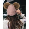 FURTALK Fleece Lined Cute Winter Beanie Hats for Women Girls