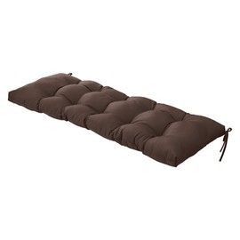 QILLOWAY Indoor/Outdoor Bench Cushion,51-Inches,Coffee