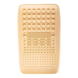 Nanshy - Juego de 2 herramientas para limpieza rápida o profunda de brochas de maquillaje, de silicona