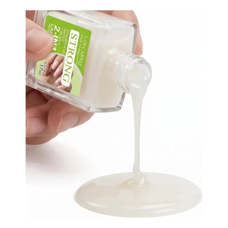 Fortalecedor De Uñas Lovcarrie 2 En 1 17 Ml 2-in1