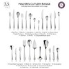 Robert Welch Malvern Bright Long Handled Spoon, Set of 4.