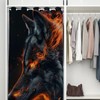 Chaohuan Black Wolf Door Curtain, Red Fire Eyes Fantasy Animal