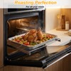 40 Pack Disposable Aluminum Broiler Pan For oven 13 x