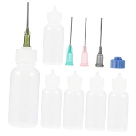 Gadpiparty 1Set Precision Tip Applicator Bottle Portable Squeeze Tip Bottles for Glue Ink Paint Oil for Crafting and Detail Work Reusable and Easy to Use