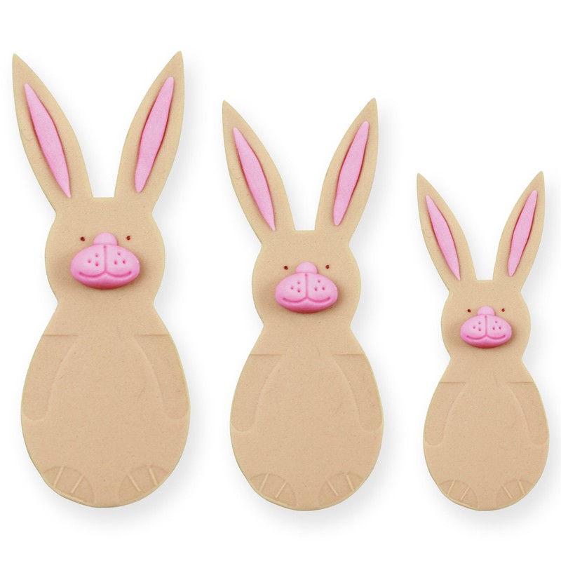 PME Rabbit Plunger Cutters, Small, Medium, Large Sizes, Set of