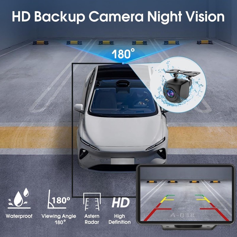 2025 Enhanced Carplay Screen for Car - 7" HD Portable