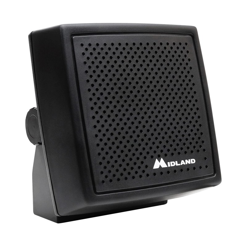 Midland- 21-406 Heavy-duty 20W Deluxe External Speaker - Swivel Base