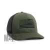 Military Imagine American Flag hat OD Green / Black cap