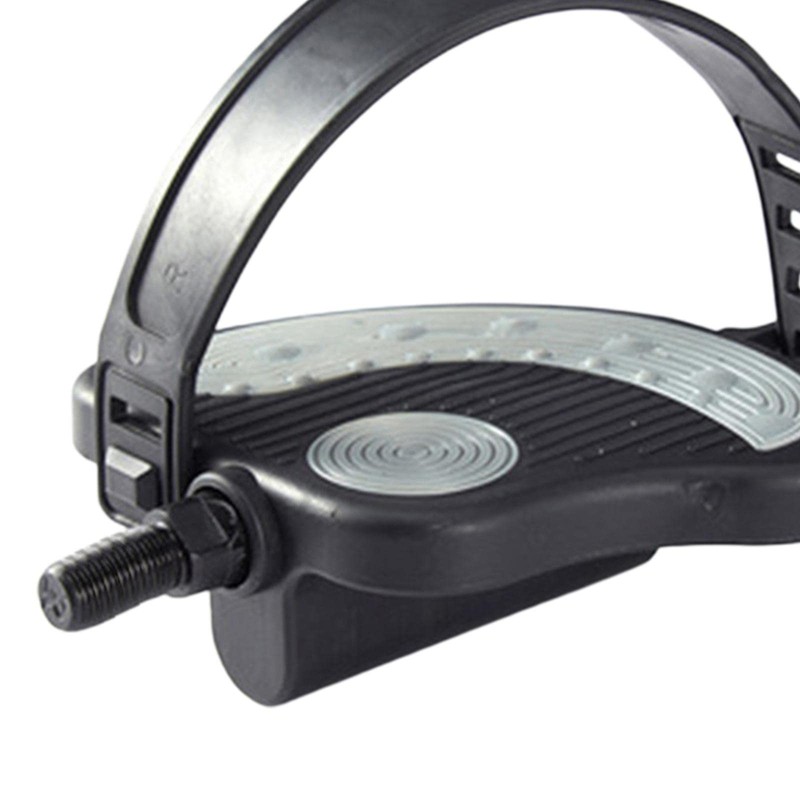 Amagogo 1 Pair of Exercise Bike Pedals with Straps Stationary