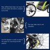 Bicycle Hub Hitch Adapter，universal bicycle axle adapter for bicycle trailer