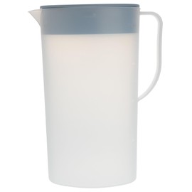 SHOWERORO 1pc Heat Resistant Cold Water Jug with Lid Capacity Water Pitcher for Juice Tea and Drinks for Home Picnics and Parties Easy to Clean