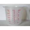 1 Liter / 4 Cup Measuring Cup Plastic