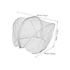 SHOWERORO Bassinet Cover with Zipper Lightweight Crib Tent for Sleeping