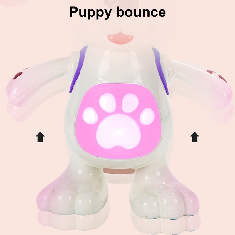 Musical Dancing Robot Dog Plastic Interactive Puppy Toy Smart Singing