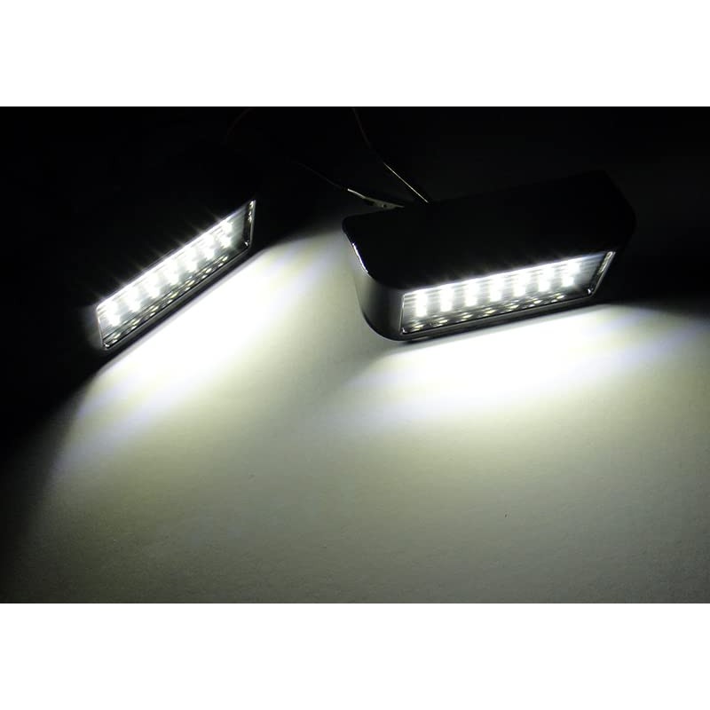 2x LED License Number Plate Light White Canbus For 2008+