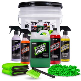 Slick Products Off-Road Wash & Detail Kit (11 Piece)