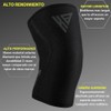 BURZKA Rodilleras Neopreno Crossfit 5 mm Levantamiento de Pesas Powerlifting