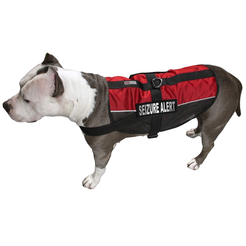 Dogline Seizure Alert Vest Patches – Removable Seizure Alert Patch