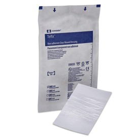 Kendall Healthcare 681113 Telfa Precut Clear Wound Contact Layer Dressing 12" X 12" Square,Kendall Healthcare - Box 25