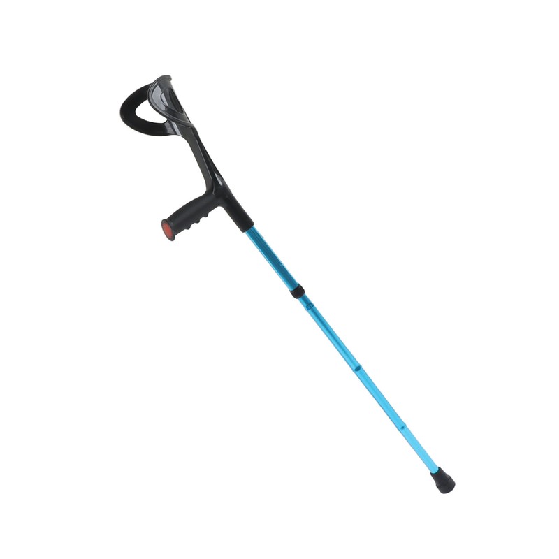 Foldable Walking Cane Stick Evenly Distributed Weight Forearm Folding Adjusting