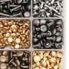 Double Sided Rivet Set Metal Studs Binding Studs Screws Assortment