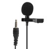 ASHATA -Plug Lavalier Microphone Clip On Omnidirectional 3.5mm Jack Condenser