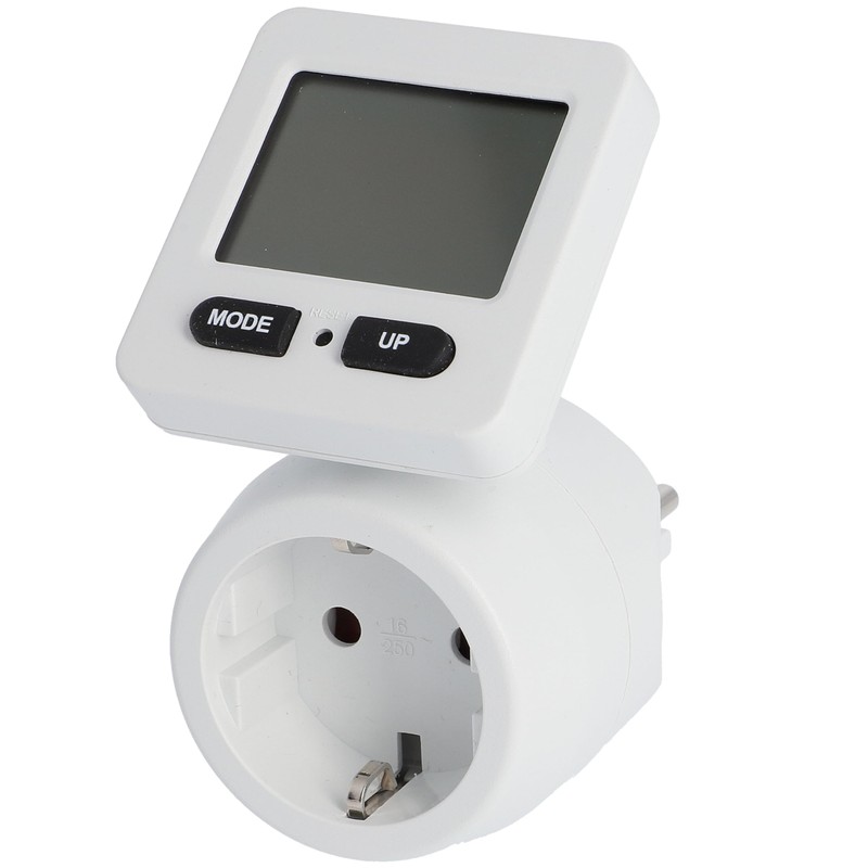 UNITEC Energy Cost Meter 180° Measures Energy Consumption - Ideal