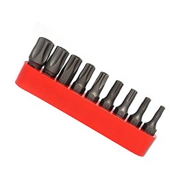 Protool 5-Point Star Tamper-Proof Bit Set-Fits Many German Cars-T10 to T50-Taiwan, Metal