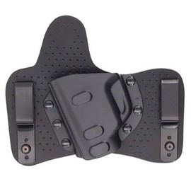 Beretta 80X 2 Clip IWB Holster | Durable Shockproof Scratch-Resistant Concealed Carry Pistol Holster with Genuine Leather Backing | Compatible with Red Dot - Left Hand